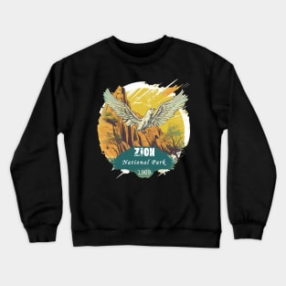 Zion National Park Crewneck Sweatshirt